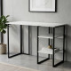 Письменный стол Ferrum-decor Кевин 75x120x70 черный ДСП Белое 16мм (FRD-103827) - фото 1