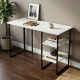 Письменный стол Ferrum-decor Кевин 75x140x70 черный ДСП Белое 16мм (FRD-103837) - фото 1