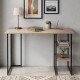 Комп'ютерний стіл Ferrum-decor Кевін 75x140x70 чорний ДСП Дуб Сан-Марино 32мм (FRD-103845) - фото 1