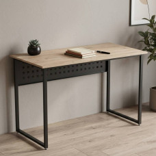 Компьютерный стол Ferrum-decor Майк 75x120x60 черный ДСП Дуб Сан-Марино 16мм (FRD-103860)