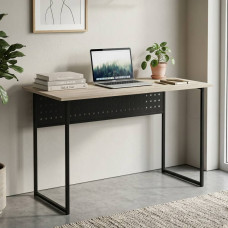 Письмовий стіл Ferrum-decor Майк 75x100x70 чорний ДСП Дуб Сонома 16мм (FRD-103878)