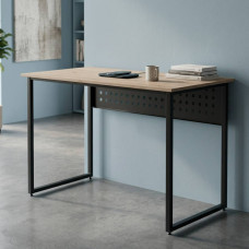 Компьютерный стол Ferrum-decor Майк 75x100x70 черный ДСП Дуб Сан-Марино 16мм (FRD-103880)