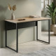 Комп'ютерний стіл Ferrum-decor Майк 75x120x70 чорний ДСП Дуб Сан-Марино 16мм (FRD-103890) - фото 1