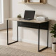 Письменный стол Ferrum-decor Майк 75x140x70 черный ДСП Дуб Сонома 16мм (FRD-103898) - фото 1