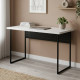 Письменный стол Ferrum-decor Майк 76x140x70 черный ДСП Белое 32мм (FRD-103902) - фото 1