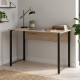 Комп'ютерний стіл Ferrum-decor Курт 75x100x70 чорний ДСП Дуб Сан-Марино 32мм (FRD-103933) - фото 1