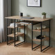 Комп'ютерний стіл Ferrum-decor Тім 75x120x60 чорний ДСП Дуб Сан-Марино 32мм (FRD-103958) - фото 1