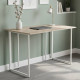 Компьютерный стол Ferrum-decor Ханна 75x120x60 белый ДСП Дуб Сан-Марино 16мм (FRD-104003) - фото 1