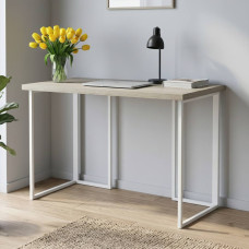Письменный стол Ferrum-decor Ханна 75x120x70 белый ДСП Дуб Сонома 32мм (FRD-104036)