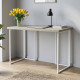 Письменный стол Ferrum-decor Ханна 75x120x70 белый ДСП Дуб Сонома 32мм (FRD-104036) - фото 1
