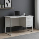 Письмовий стіл Ferrum-decor Гаррі 75x120x60 білий ДСП Біле 32мм (FRD-104055) - фото 1