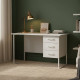 Письмовий стіл Ferrum-decor Гаррі 75x140x60 білий ДСП Біле 16мм (FRD-104060) - фото 1
