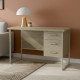 Письменный стол Ferrum-decor Гарри 75x140x60 белый ДСП Дуб Сонома 32мм (FRD-104066) - фото 1