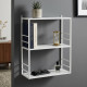 Книжная полка универсальная Ferrum-decor Стим 2 74x63x26 белый ДСП Белое 16мм (FRD-104109) - фото 1