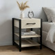 Тумба універсальна Ferrum-decor Вів'єн 1/2 50x41x40 чорний ДСП Дуб Сонома 16мм (FRD-104124) - фото 1