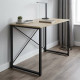 Письменный стол Ferrum-decor Серии Конект 75x120x600 черный ДСП Дуб Сонома 16мм (FRD-104204) - фото 1