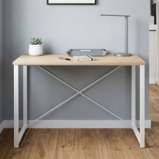 Письменный стол Ferrum-decor Серии Конект 75x120x60 белый ДСП Дуб Сан-Марино 16мм (FRD-104208)