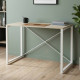 Письменный стол Ferrum-decor Серии Конект 75x120x600 белый ДСП Дуб Сонома 16мм (FRD-104210) - фото 1