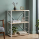 Етажерка 3/60 Ferrum-decor Серії Конект 73x60x28 білий ДСП Дуб Сан-Марино 16мм (FRD-104261) - фото 1
