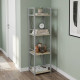 Етажерка 4/34 Ferrum-decor Серії Конект 120x34x28 сірий ДСП Дуб Сонома 16мм (FRD-104286) - фото 1