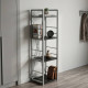 Етажерка 4/34 Ferrum-decor Серії Конект 120x34x28 сірий ДСП Сосна Кембра 16мм (FRD-104288) - фото 1