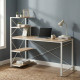 Компьютерный стол Ferrum-decor Джек 75x120x60 Белый ДСП Дуб Сан-Марино (FRD-104387) - фото 1