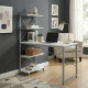 Компьютерный стол Ferrum-decor Джек 75x120x60 Серый ДСП Белое (FRD-104393) - фото 1