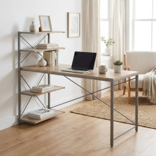 Компьютерный стол Ferrum-decor Джек 75x120x60 Серый ДСП Дуб Сан-Марино (FRD-104394)