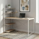 Компьютерный стол Ferrum-decor Джек 75x140x60 Белый ДСП ДСП Дуб Сан-Марино (FRD-104408) - фото 1
