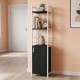 Етажерка 3/34 Ferrum-decor Серії Конект із тумбою 144x34x28 Білий ДСП Сосна Кембра (FRD-104430) - фото 1