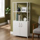 Етажерка 3/60 Ferrum-decor Серії Конект із тумбою 144x60x28 Білий ДСП Біле (FRD-104449) - фото 1