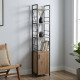 Етажерка 4/34 Ferrum-decor Серії Конект із тумбою 179x34x28 Чорний ДСП Сан-Марино (FRD-104464) - фото 1