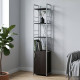 Етажерка 4/34 Ferrum-decor Серії Конект із тумбою 179x34x28 Сірий ДСП Сосна Кембра (FRD-104479) - фото 1