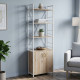 Етажерка 4/60 Ferrum-decor Серії Конект із тумбою 179x60x28 Білий ДСП Сан-Марино (FRD-104492) - фото 1