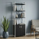 Етажерка 4/60 Ferrum-decor Серії Конект із тумбою 179x60x28 Білий ДСП Сосна Кембра (FRD-104493) - фото 1