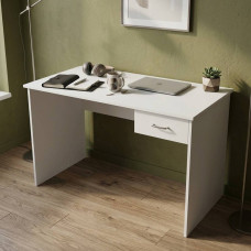 Стол компьютерный Бад Ferrum-decor 75x110x70 ДСП Белое 16 мм (FRD-104770)