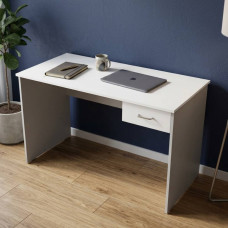 Стол компьютерный Бад Ferrum-decor 75x120x70 ДСП Белое 16 мм (FRD-104776)