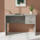 Стіл комп'ютерний Вінсент Ferrum-decor 75x120x60 ДСП Бетон 16 мм (FRD-104799) - фото 1