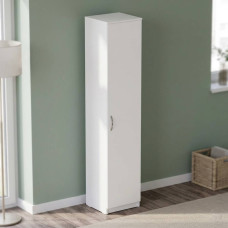 Пенал Анжело Ferrum-decor на 5 полиць із дверима 1900x400x380 ДСП Біле 16 мм (FRD-104905)