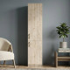 Пенал Анжело Ferrum-decor на 5 полиць із 2 дверима 1900x400x380 ДСП Дуб Сан-Марино 16 мм (FRD-104918) - фото 1