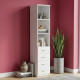 Пенал Анжело Ferrum-decor на 3 полиці із 4 шухлядами 1900x400x380 ДСП Біле 16 мм (FRD-104923) - фото 1