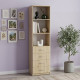 Пенал Анжело Ferrum-decor на 3 полиці із 4 шухлядами 1900x500x380 ДСП Дуб Сонома 16 мм (FRD-104963) - фото 1