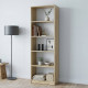 Шафа Анжело Ferrum-decor на 5 полиць 1900x600x380 ДСП Дуб Сонома 16 мм (FRD-104974) - фото 1