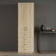 Шафа Анжело Ferrum-decor на 3 полиць з 2 дверима та 4 ящики 1900x600x380 ДСП Дуб Сонома 16 мм (FRD-104992) - фото 1