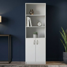 Шафа Анжело Ferrum-decor на 5 полиць з 2 дверима 1900x600x380 ДСП Біле 16 мм (FRD-104995)