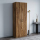 Шафа Анжело Ferrum-decor на 5 полиць 2 двері 1900x700x380 ДСП Дуб Таверна 16 мм (FRD-105018) - фото 1