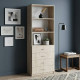 Шафа Анжело Ferrum-decor на 3 полиці з 4 ящики 1900x700x380 ДСП Дуб Сан-Марино 16 мм (FRD-105020) - фото 1