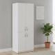 Шкаф Анжело Ferrum-decor на 5 полок с 4 дверями 1900x700x380 ДСП Белое 16 мм (FRD-105037) - фото 1