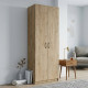 Шафа Анжело Ferrum-decor на 5 полиць 2 двері 1900x800x380 ДСП Дуб Сан-Марино 16 мм (FRD-105050) - фото 1