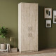 Шкаф Анжело Ferrum-decor 5 полок 4 двери 1900x800x380 ДСП Дуб Сан-Марино 16 мм (FRD-105056) - фото 1